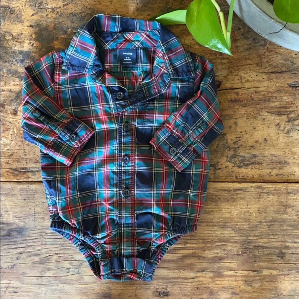 Baby Gap Button Down Onesie